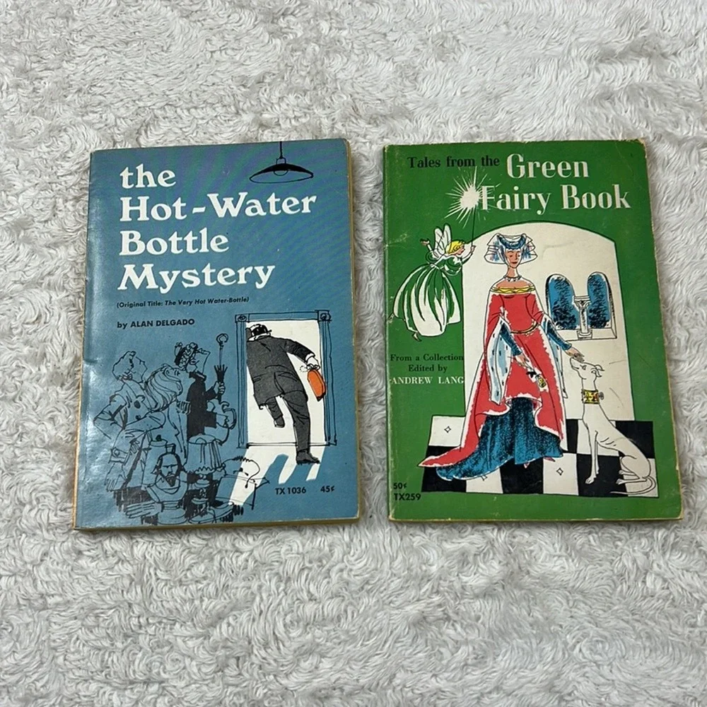 Vintage 60s 70s Softcover Chapter Book lot - bundle of 6
